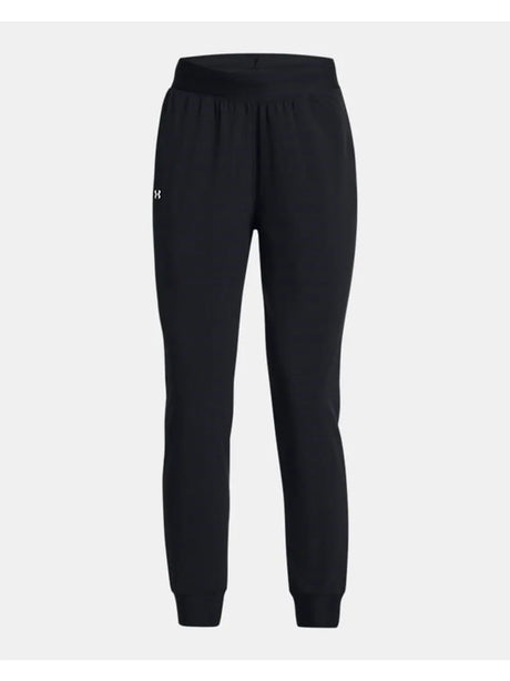 Pantalone Sportivo Under Armour UA RIVAL HI RISE WOVEN Donna - Nero