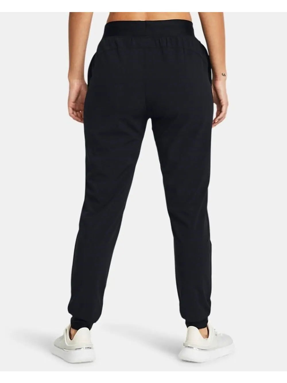Pantalone Sportivo Under Armour UA RIVAL HI RISE WOVEN Donna - Nero
