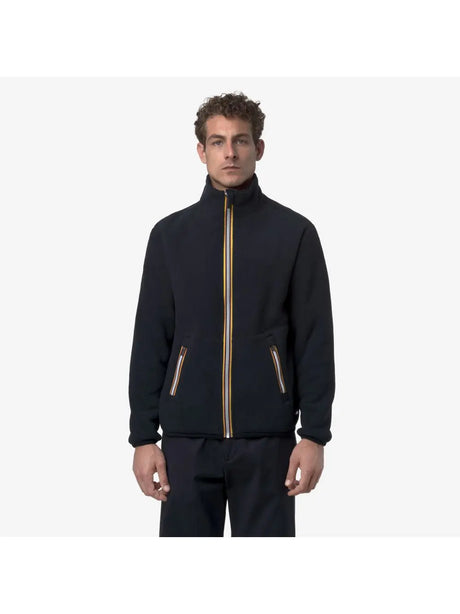 Pile K-Way PASCAL SHERPA POLAR DOUBLE Uomo - Blu