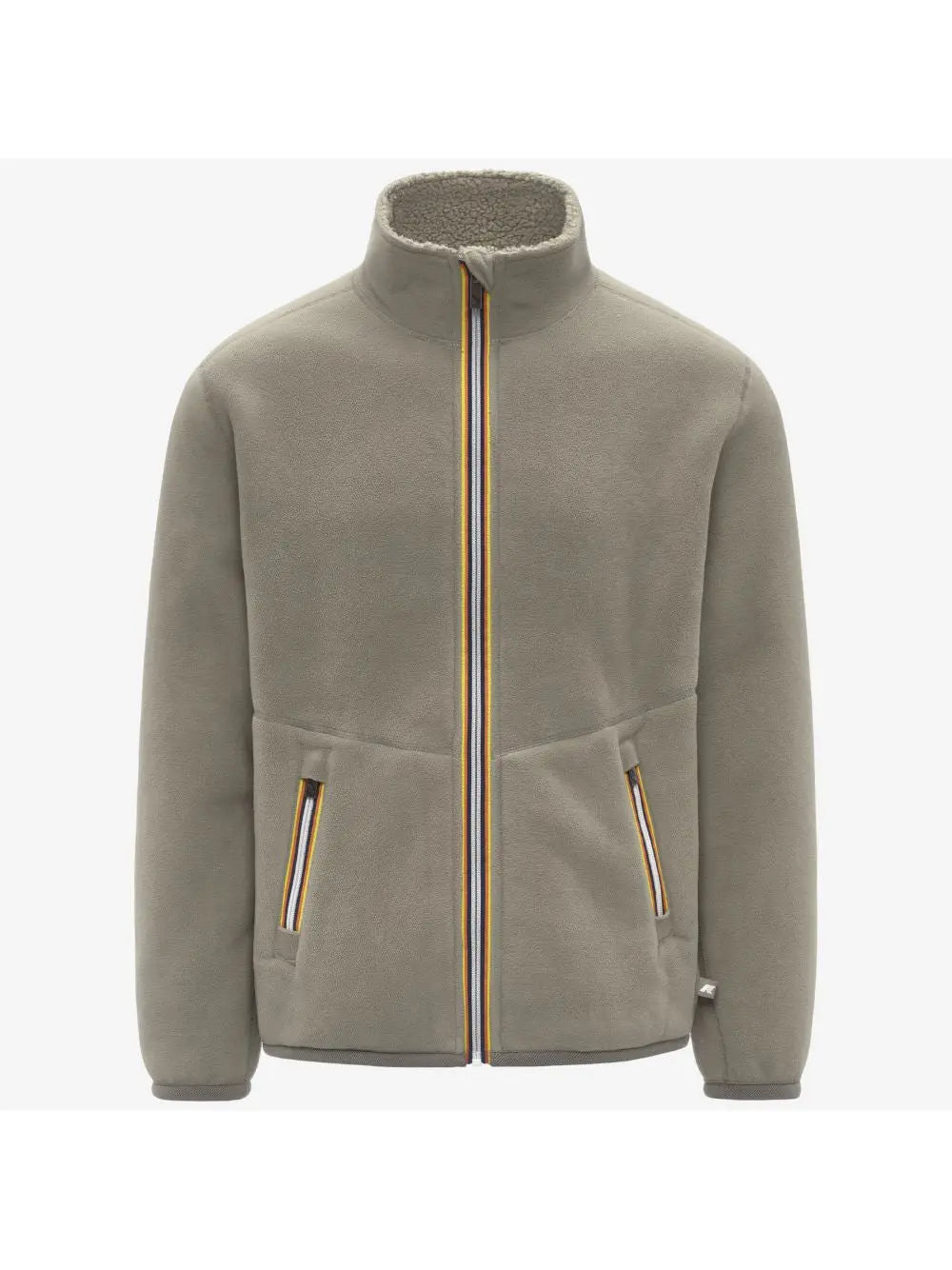 Pile K-Way PASCAL SHERPA POLAR DOUBLE Uomo - Verde