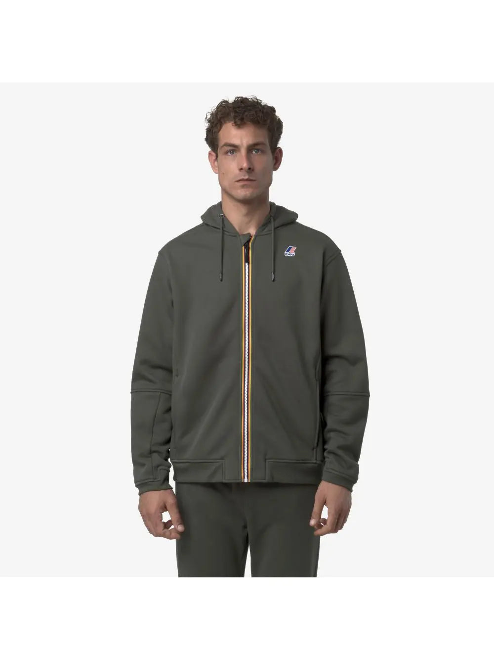 Pile K-Way PROSPER BRUSHED PC Unisex - Verde