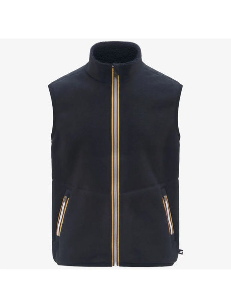 Pile K-Way YANNICK SHERPA POLAR DOUBLE Uomo - Blu
