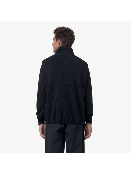 Pile K-Way YANNICK SHERPA POLAR DOUBLE Uomo - Blu