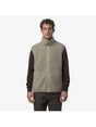 Pile K-Way YANNICK SHERPA POLAR DOUBLE Uomo - Verde