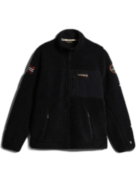 Pile Napapijri Yupik Fz 3 Uomo - Nero