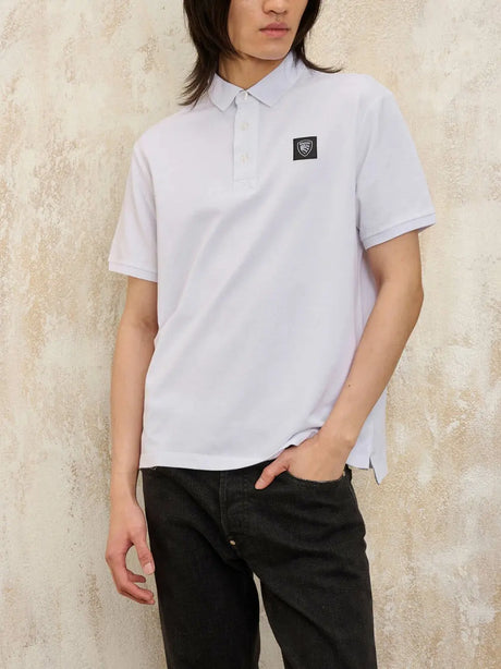 Polo Alban Blauer Uomo - Bianco