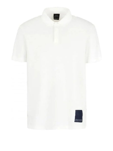 Polo Armani Exchange Uomo Bianco Armani  Angolo dello Sport