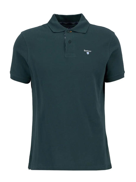 Polo Barbour tartan piquet Uomo - Verde