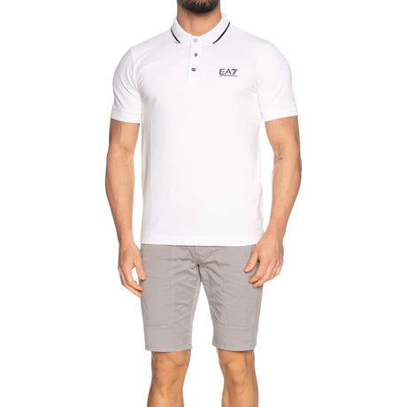 Polo EA7 Uomo Bianco EA7  Angolo dello Sport