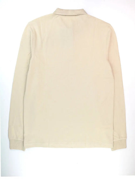 Polo Fred Perry Uomo Ls Plain Avorio Fred Perry  Angolo dello Sport