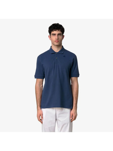 Polo K-Way SIMOR PIQUE Uomo - Blu