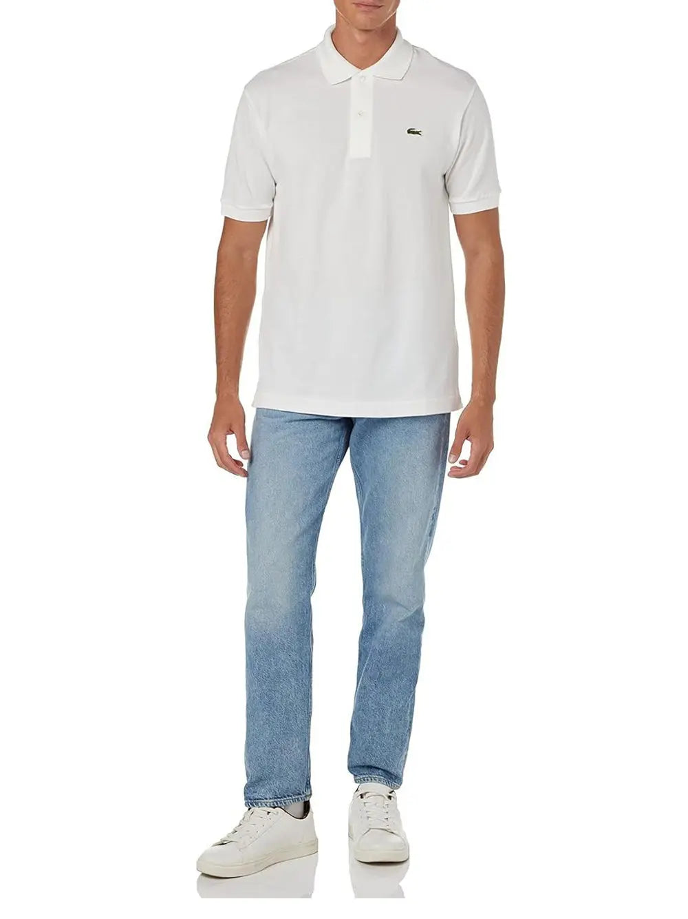 Polo Lacoste Uomo Bianco Lacoste  Angolo dello Sport