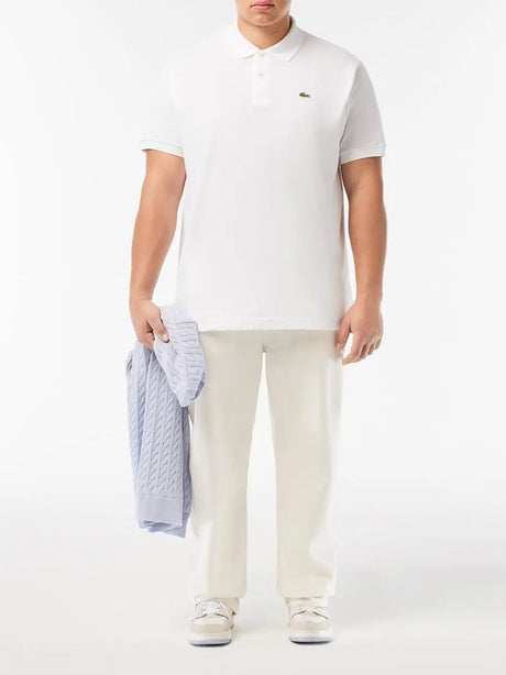 Polo Lacoste Uomo - Bianco