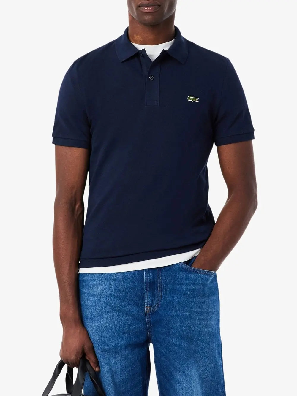 Polo Lacoste slim fit Uomo - Navy