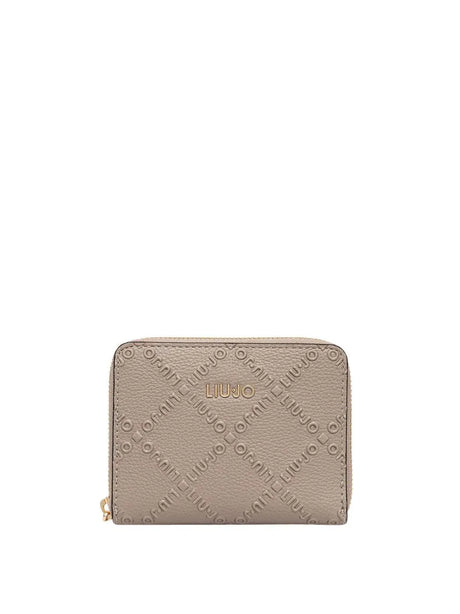 Portafoglio Liu Jo ZIP AROUND Donna - Beige