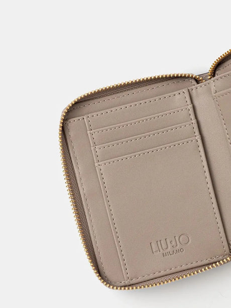 Portafoglio Liu Jo ZIP AROUND Donna - Beige