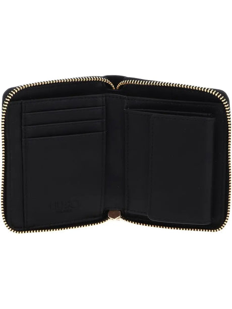 Portafoglio Liu Jo ZIP AROUND Donna - Nero