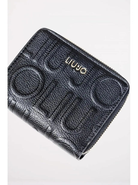 Portafoglio Liu Jo ZIP AROUND Donna - Nero