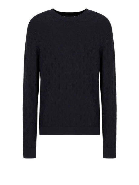 Pullover Armani Exchange Uomo - Blu