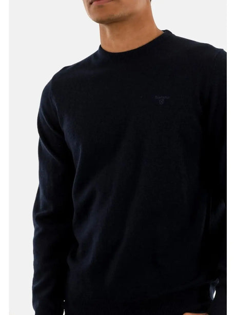 Pullover Barbour essential l/woll Uomo - Navy