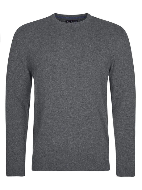 Pullover Barbour essential l/woll Uomo - Nero