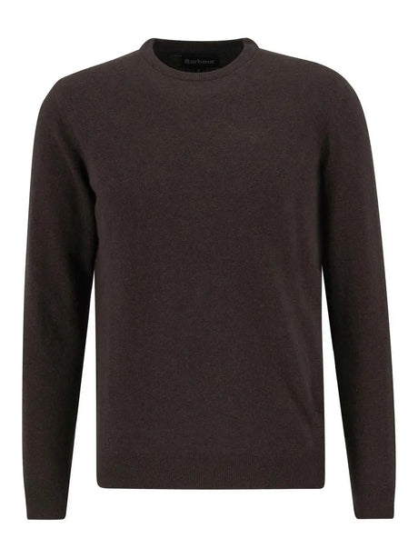 Pullover Barbour essential l/woll Uomo - Nero