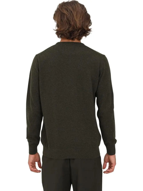 Pullover Barbour essential l/woll Uomo - Verde