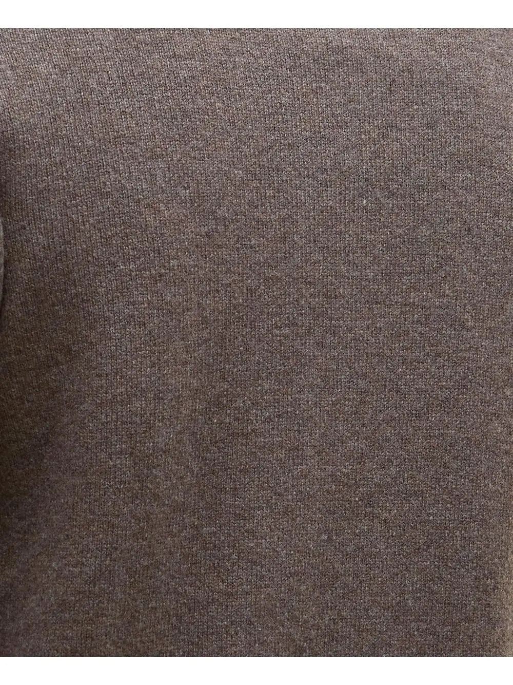 Pullover Barbour essential patch zip Uomo - Avorio