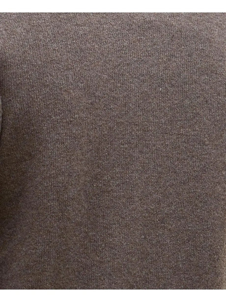 Pullover Barbour essential patch zip Uomo - Avorio