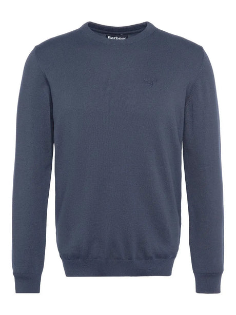 Pullover Barbour pima cotton crew Uomo - Navy