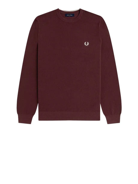 Pullover Fred Perry Uomo - Bordeaux