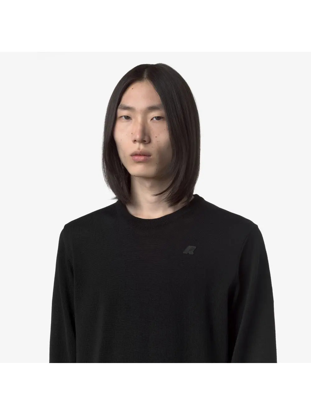 Pullover K-Way SEBASTIEN MERINO Uomo - Nero
