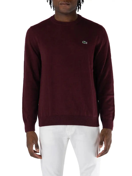 Pullover Lacoste Uomo Bordeaux Lacoste  Angolo dello Sport