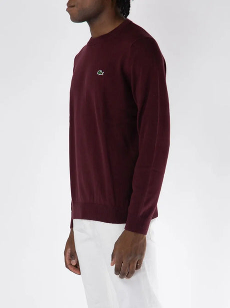 Pullover Lacoste Uomo Bordeaux Lacoste  Angolo dello Sport