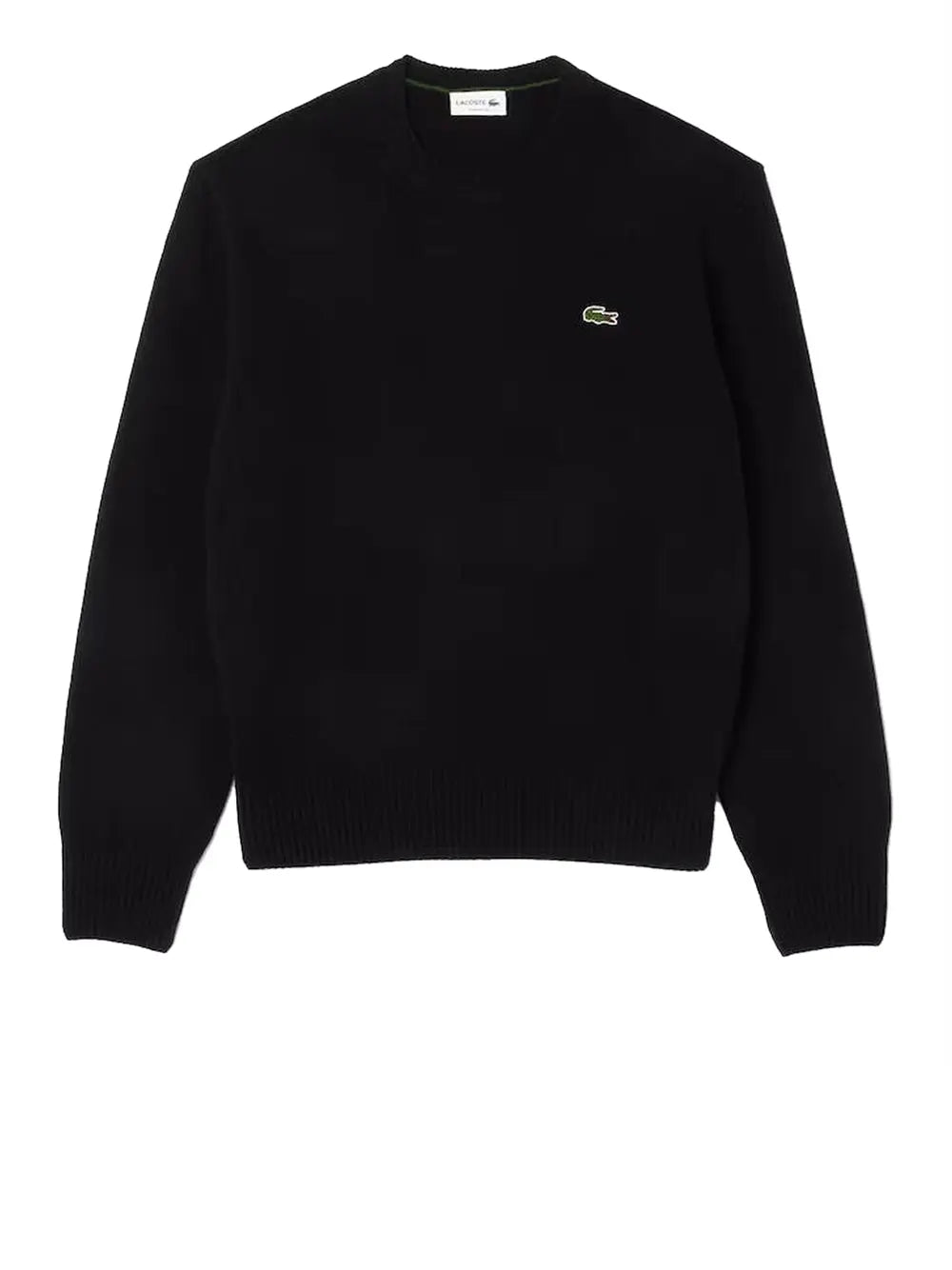 Pullover Lacoste Uomo Nero Lacoste  Angolo dello Sport