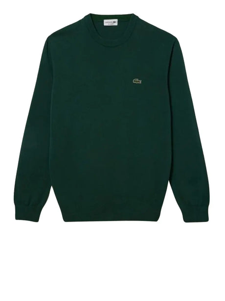 Pullover Lacoste Uomo Verde Lacoste  Angolo dello Sport