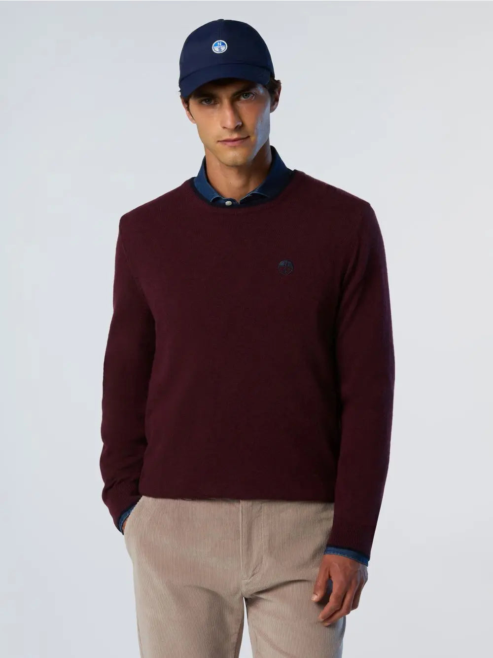 Pullover North Sails Uomo - Bordeaux