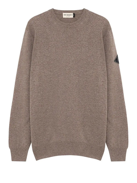 Pullover Roy Roger's Crew Neck Man Uomo - Beige
