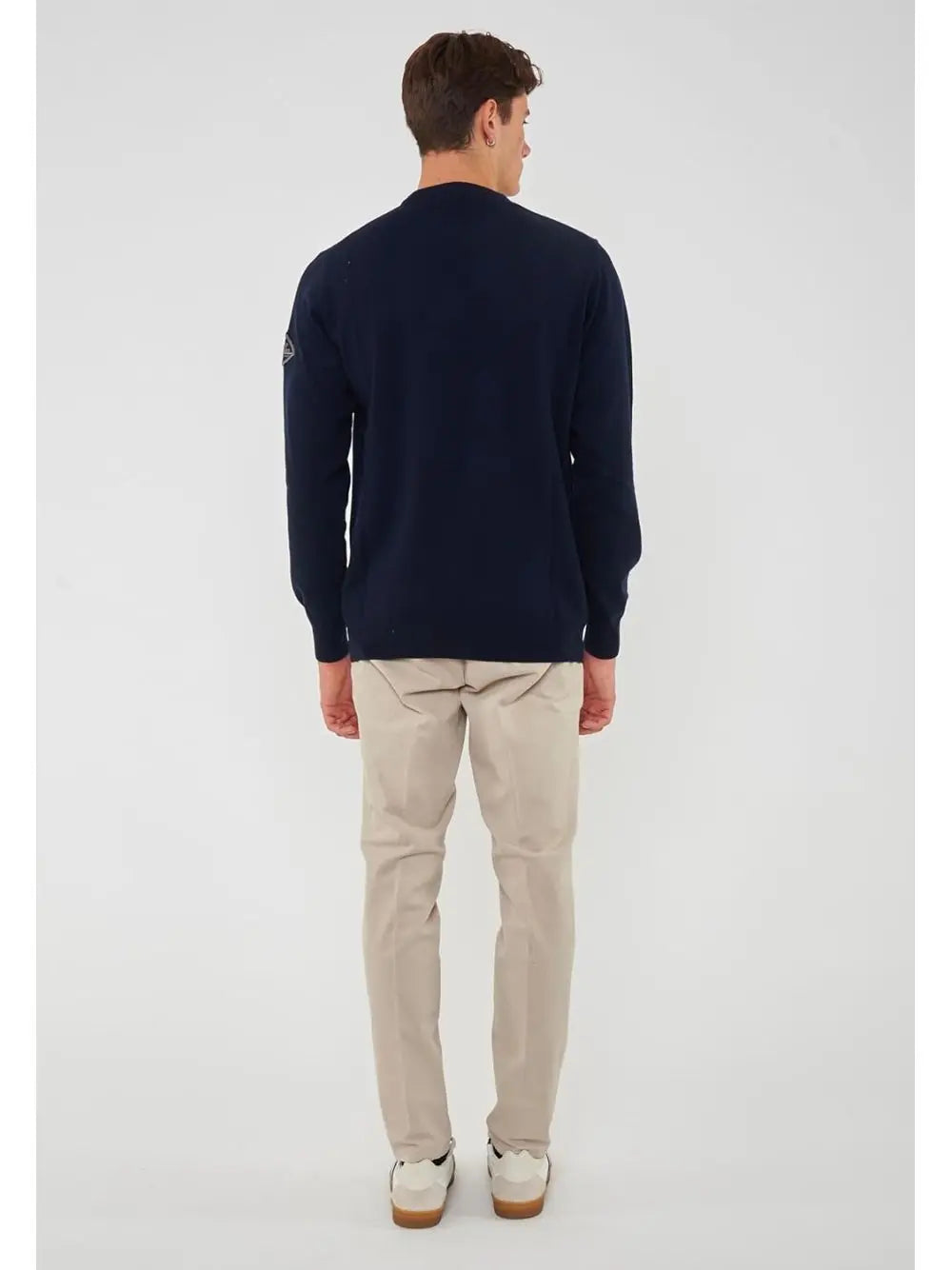 Pullover Roy Roger's Crew Neck Man Uomo - Blu