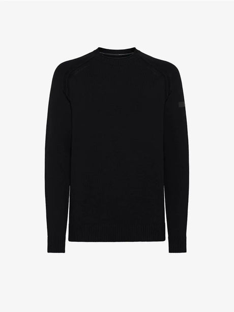 Pullover Rrd COTTON PLAIN ROUND Uomo - Nero