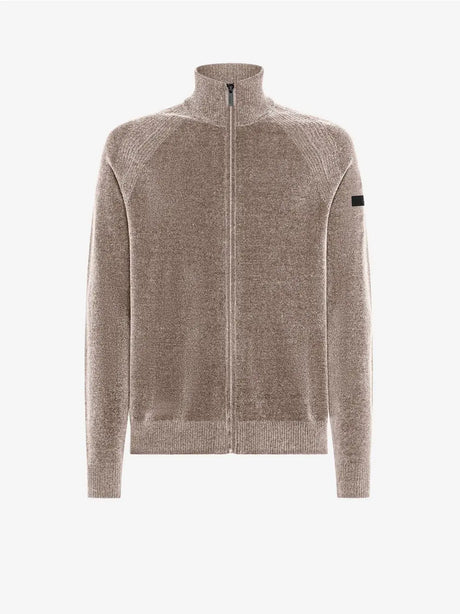 Pullover Rrd VELVET FULL ZIP Uomo - Marrone