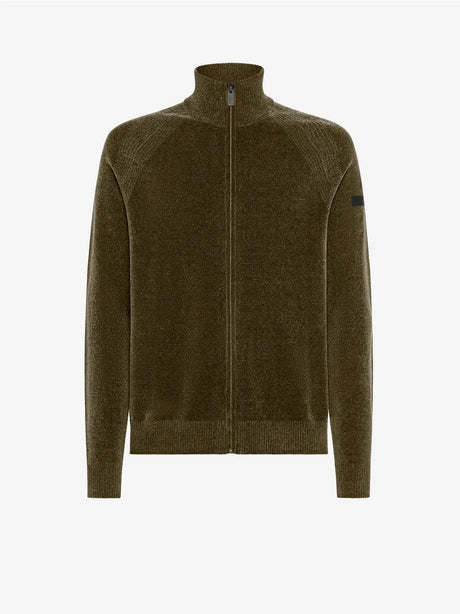 Pullover Rrd VELVET FULL ZIP Uomo - Verde