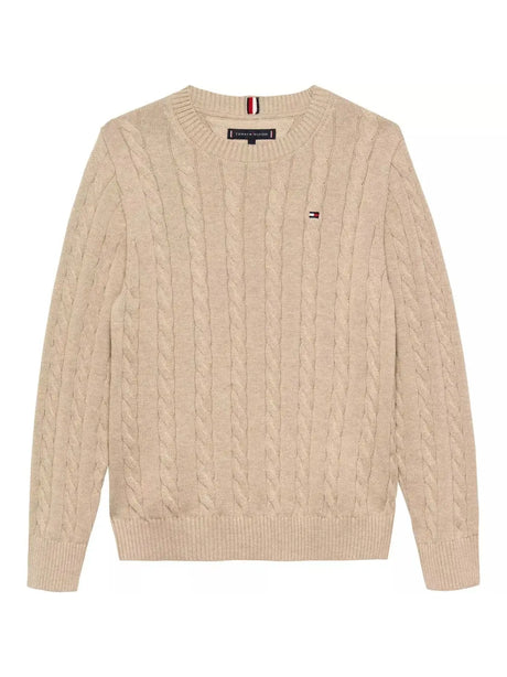 Pullover Tommy Hilfiger Bambino - Beige
