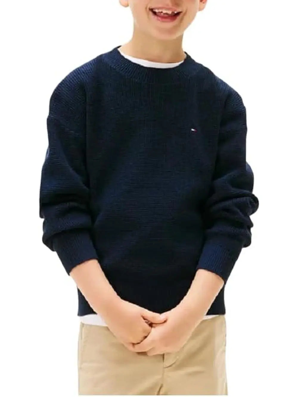 Pullover Tommy Hilfiger Bambino - Navy