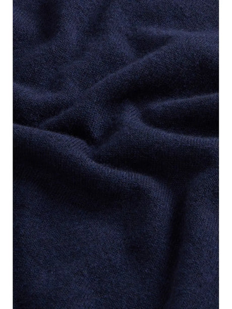 Pullover Woolrich LAMBSWOOL CREWNECK Uomo - Blu