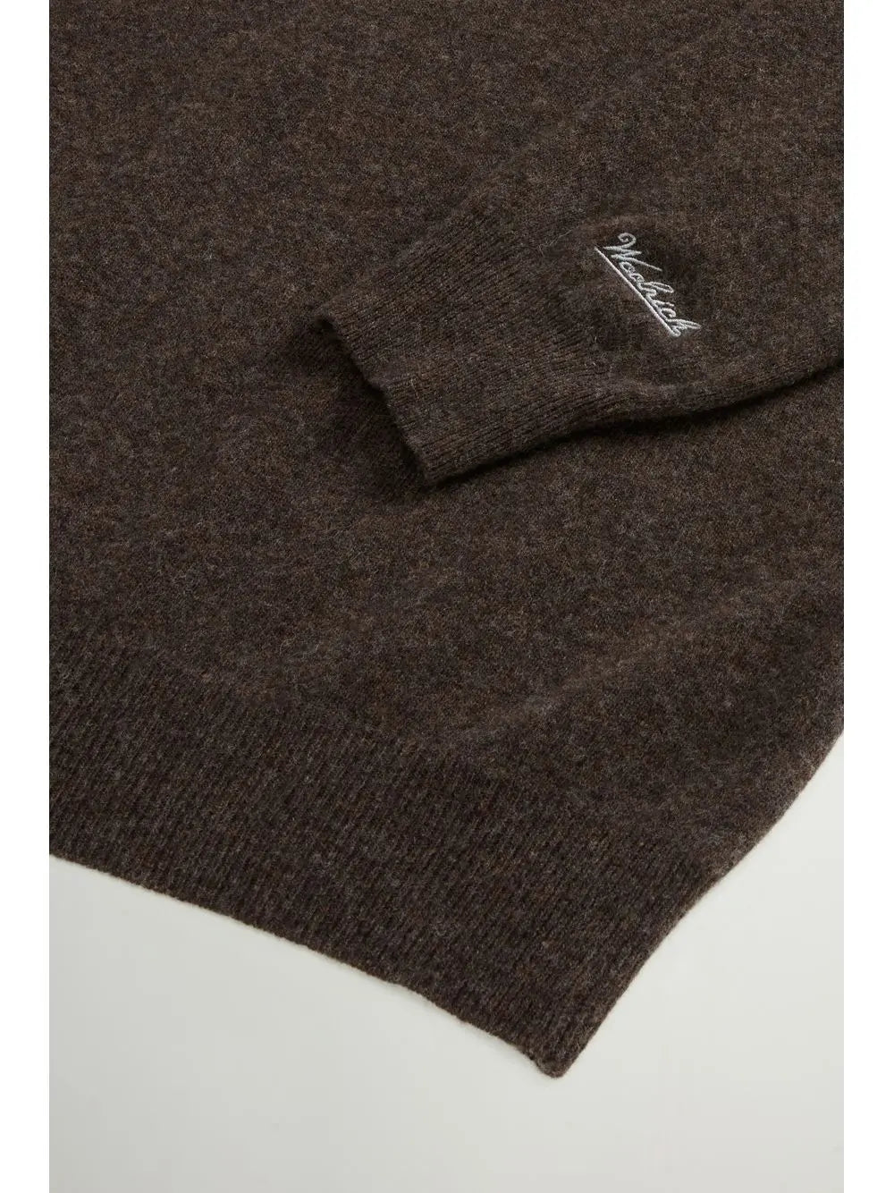 Pullover Woolrich LAMBSWOOL CREWNECK Uomo - Marrone