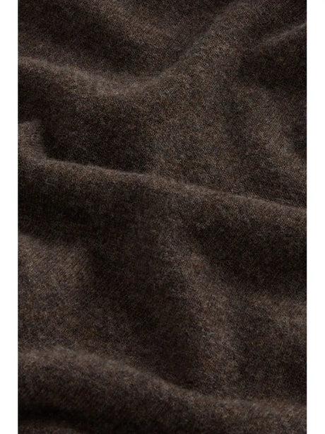 Pullover Woolrich LAMBSWOOL CREWNECK Uomo - Marrone