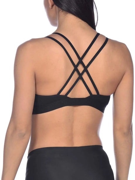 Reggiseno Sportivo Arena daphne Donna - Nero