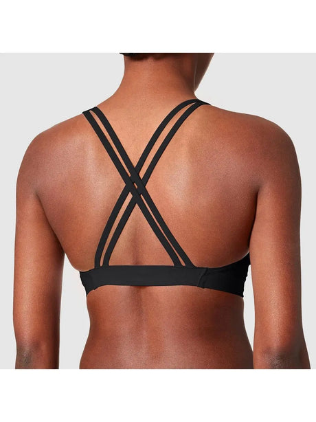 Reggiseno Sportivo Arena metis Donna - Nero