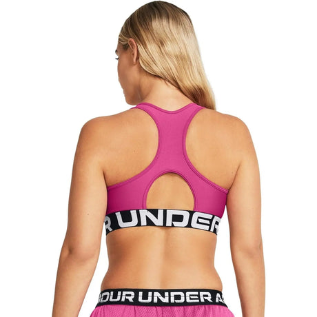 Reggiseno UNDER ARMOUR Donna UA HG AUTHENTICS MID BRANDED Rosa UNDER ARMOUR  Angolo dello Sport